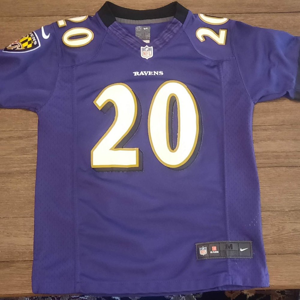 Baltimore Ravens #20 Ed Reed Nike Jersey - Women's Medium